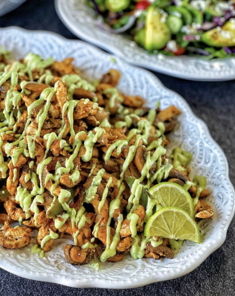 CopyCat ‘LeWrap’ Chicken with Avocado Sauce