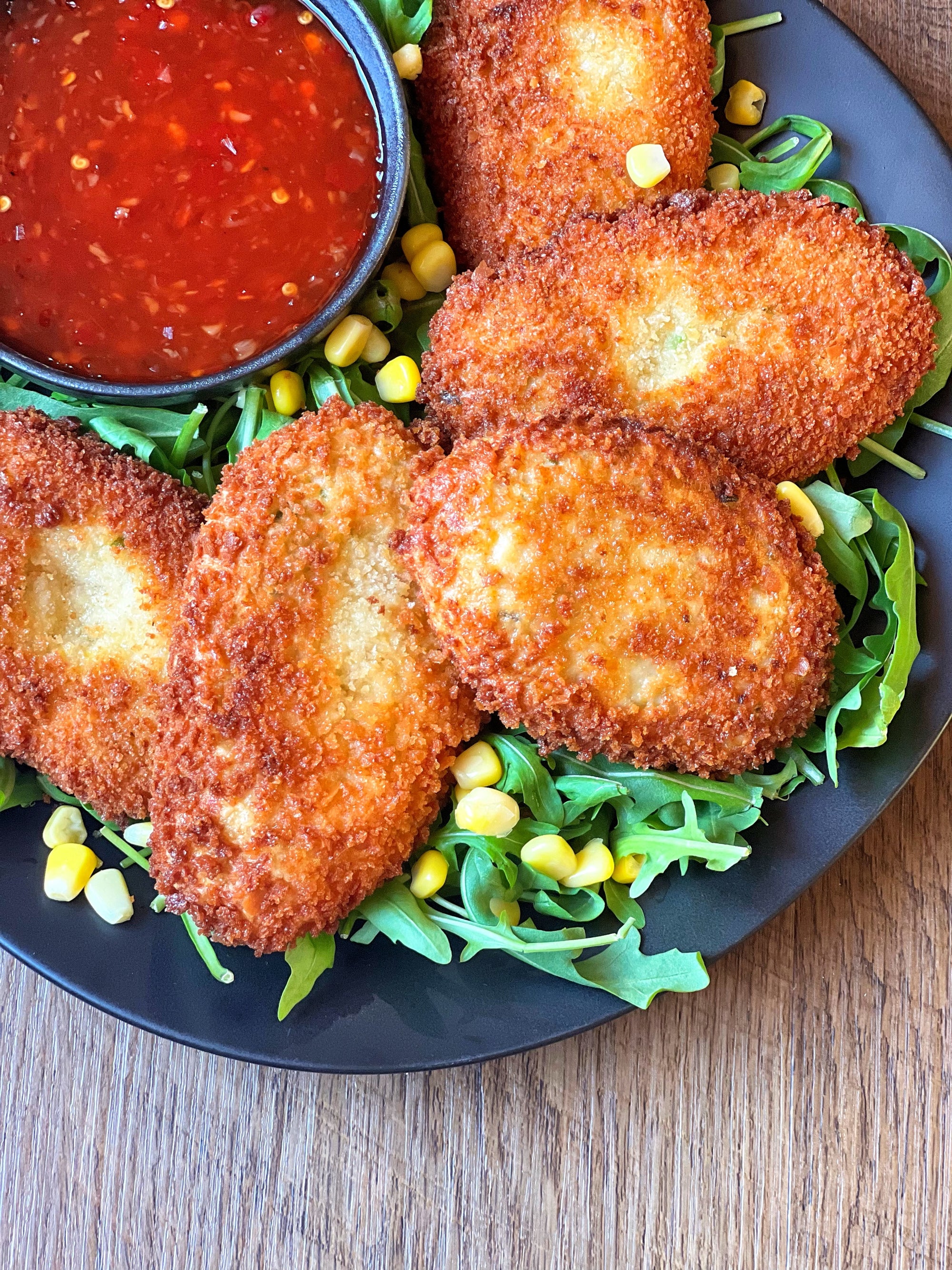 Chicken & Corn Rolls