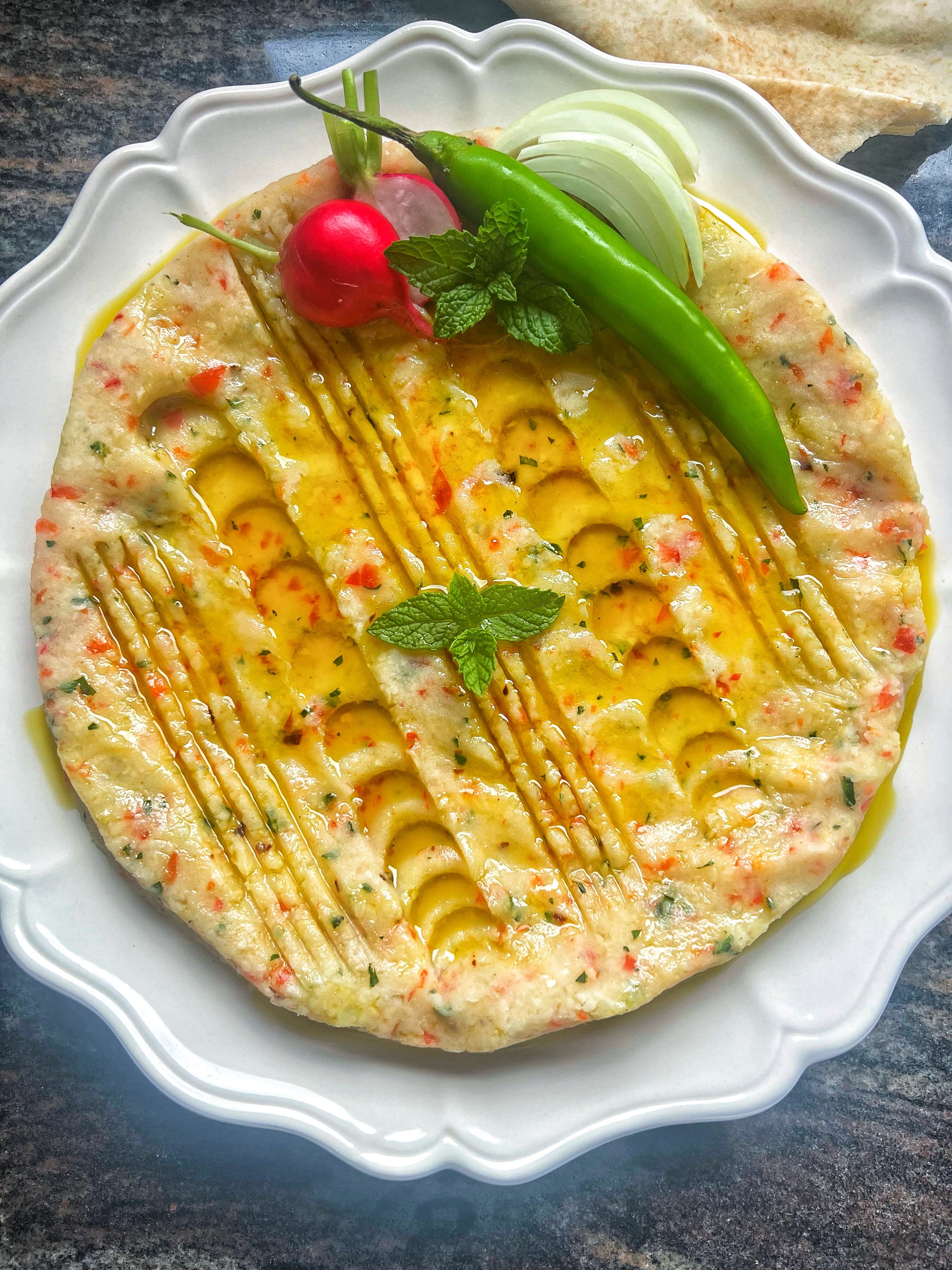 Kebbet Batata 'Vegetarian Potato Kebbeh'