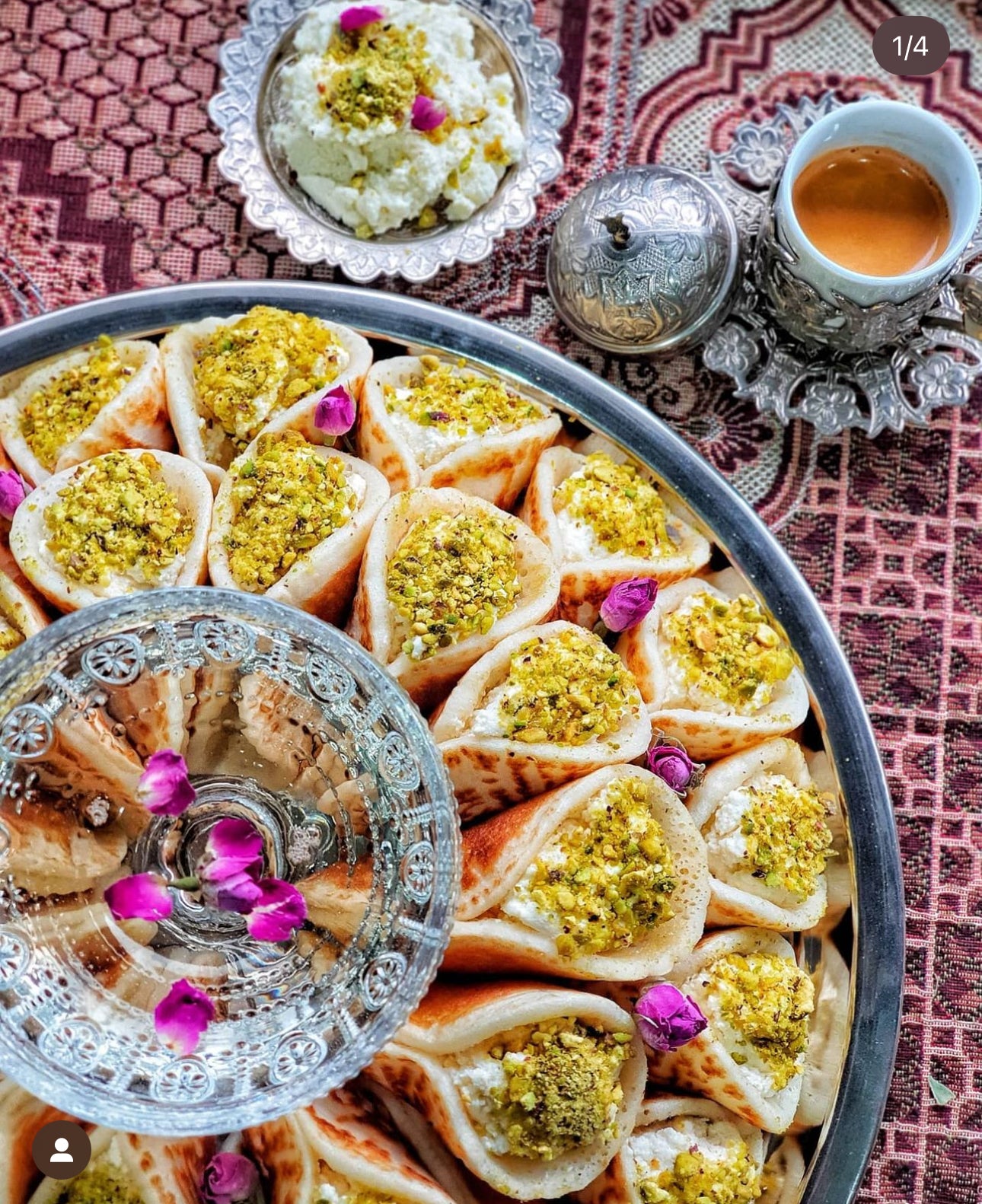 Mini Atayif 'Middle Eastern Pancakes'