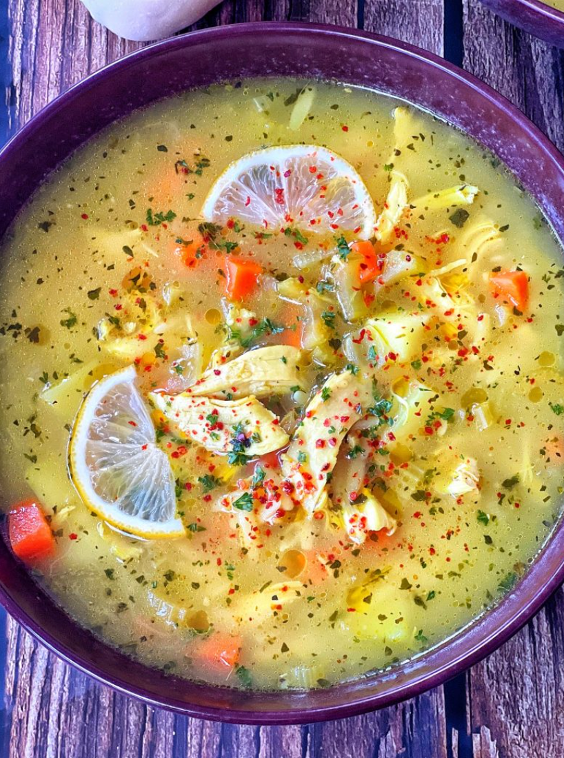 Flu Buster Chicken Soup Mamaghanouj
