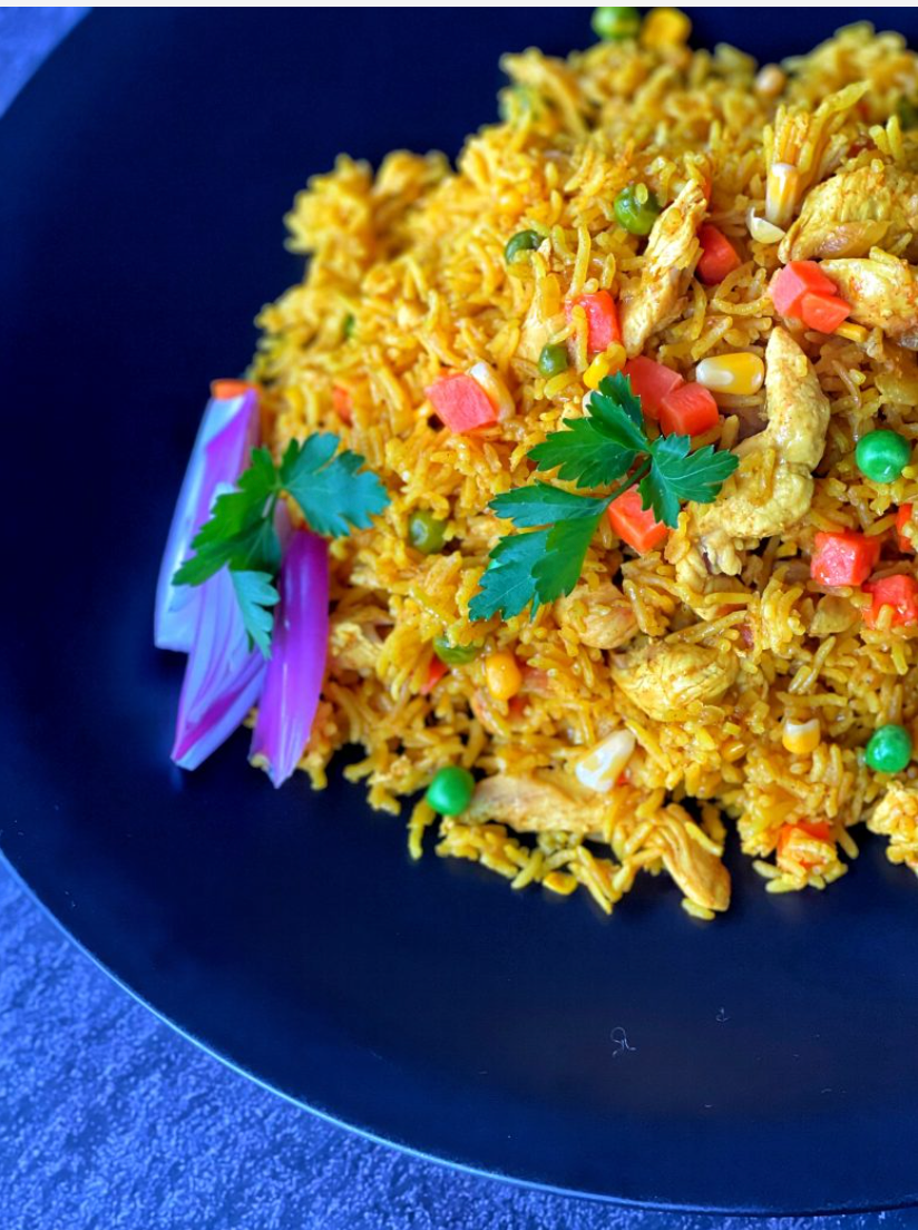 Easy Curried Veggie Rice – Mamaghanouj
