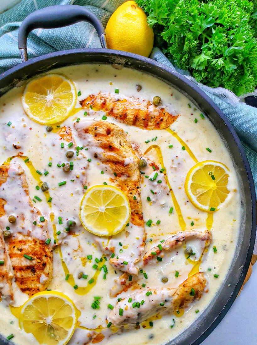 Creamy Dijon Lemon Chicken