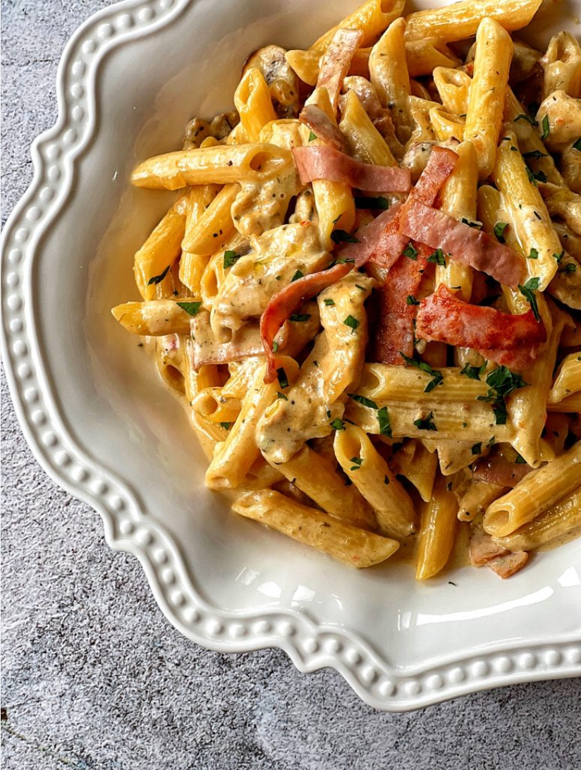 Chicken Boscaiola Pasta